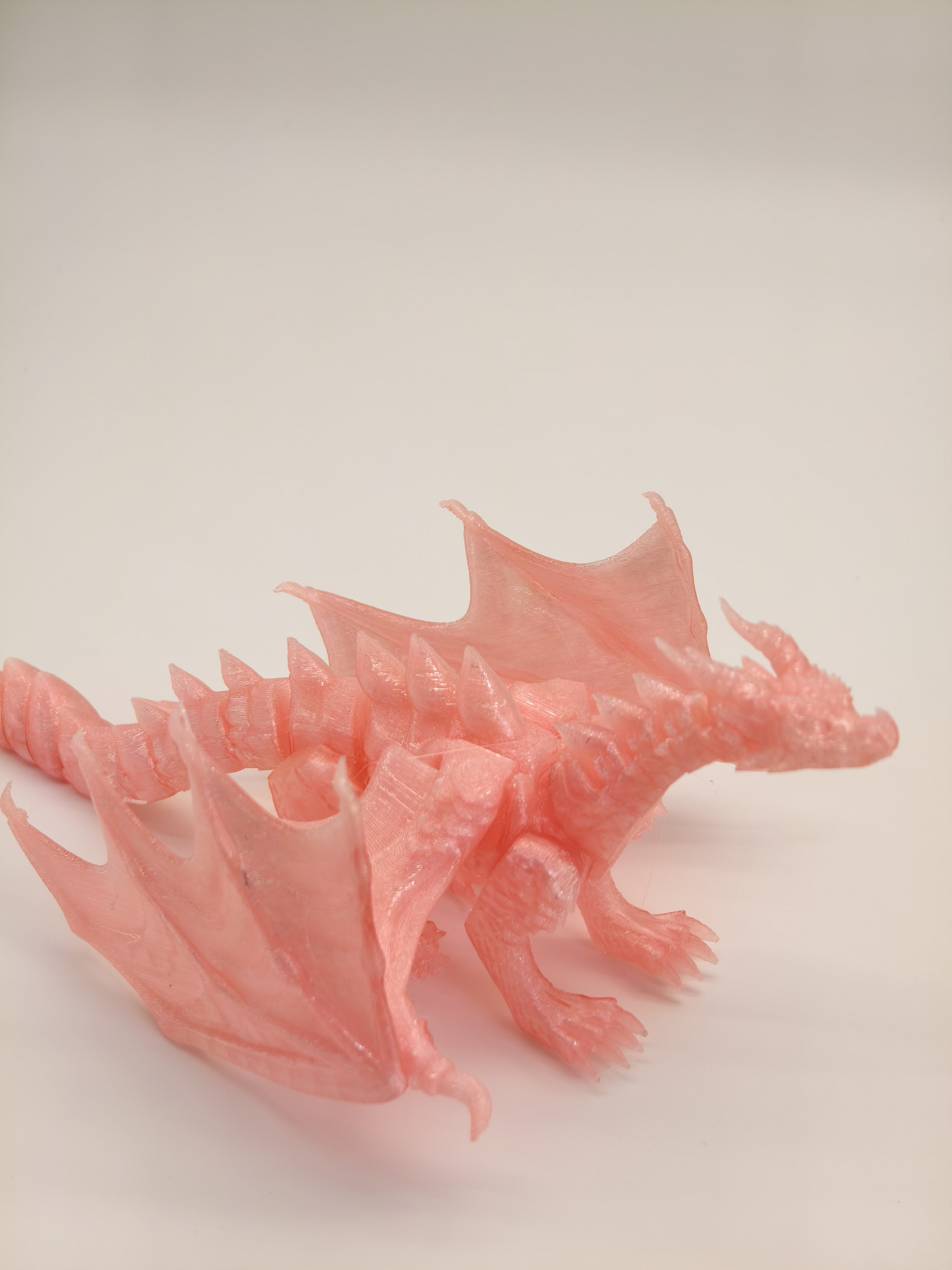 Miniatura 2 do modelo 3D 火翼飞龙，新混血飞龙无需支撑，结构优化版，MINI可打