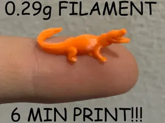 Mini Alligator Buddy, Fast Print!