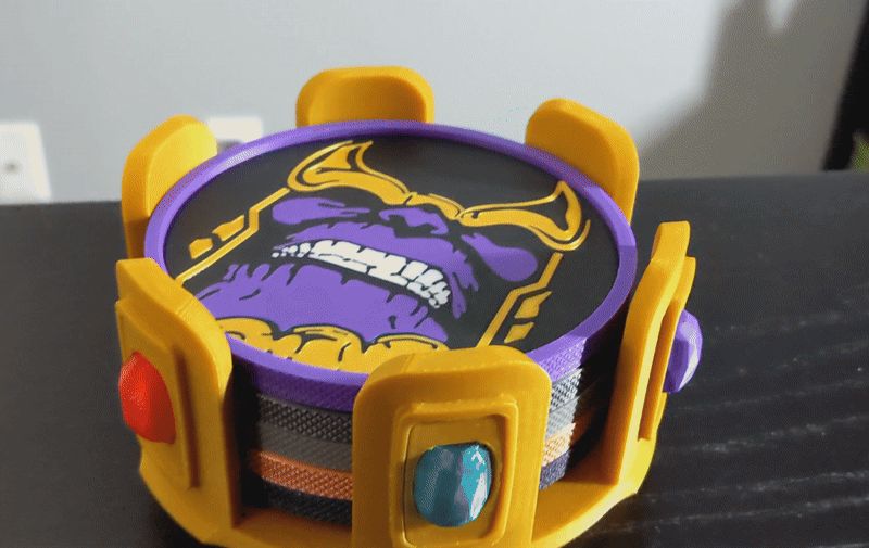 Superhero Stackable Coasters (AMS Only)