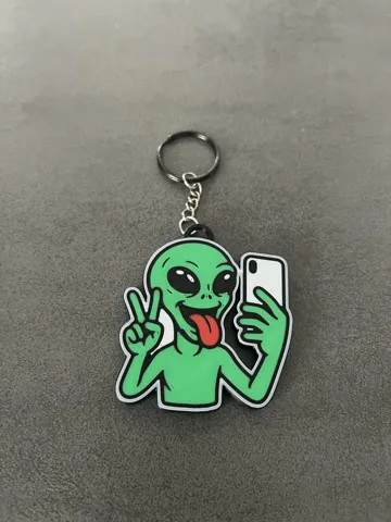 Llavero: crazy alien keychain — vista de referencia 4