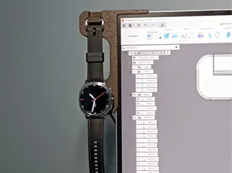 Galaxy Watch Charger Holder for Monitor Arm