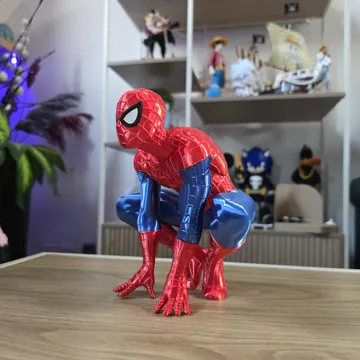 Accesorio para impresora 3D: Spider-Man Squat Pose NO-AMS — vista de referencia 5