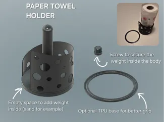 Paper Towel Vertical holder