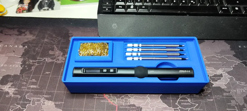 HS-01 Soldering Iron Tray Gridfinity 5x2x6U