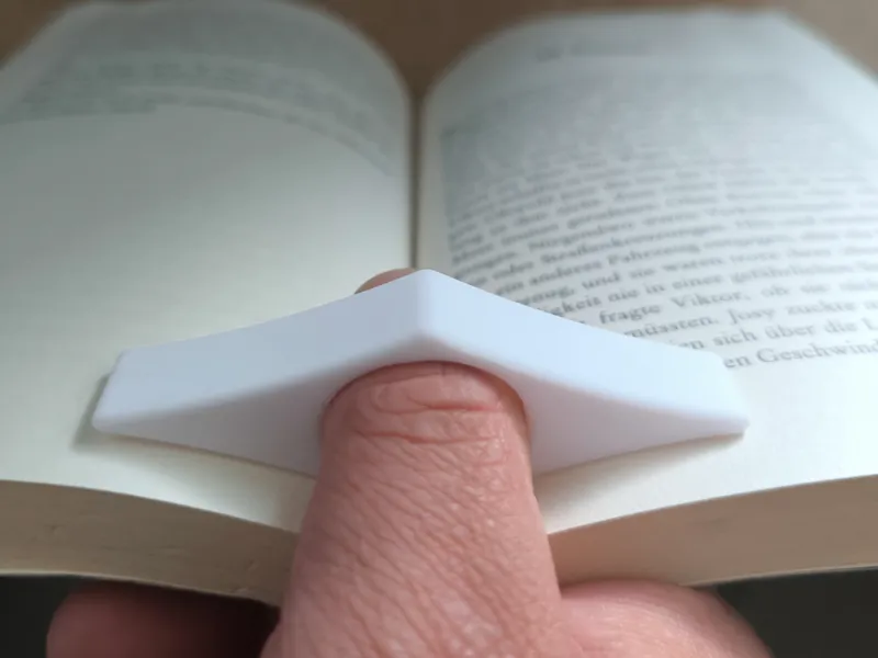 Buchhalterung Finger