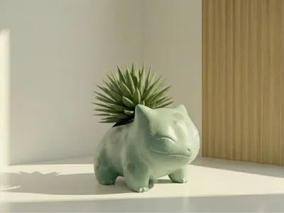 Bulbasaur Pokemon Planter Pot/ Desk Organizer