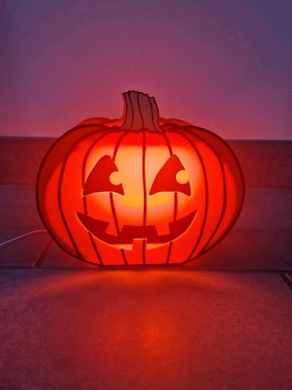 Halloween - Citrouille lumineuse
