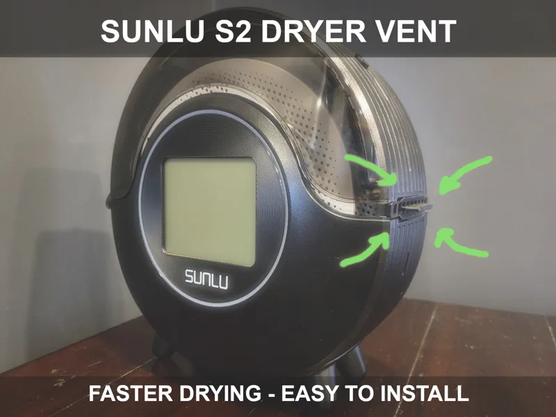Sunlu S2 Dryer Vent