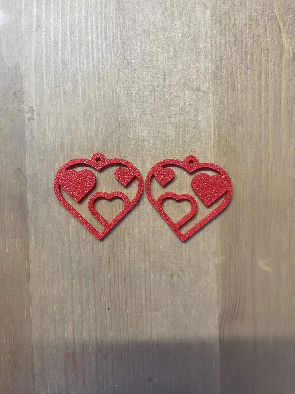 Heart Earrings view 2