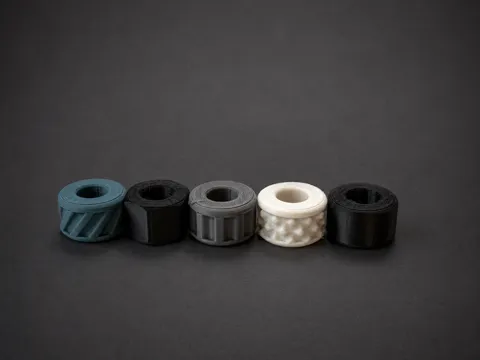 Modelo para impresión 3D: EDC Paracord Beads 13x8 (5 Patterns) — referencia de MakerWorld
