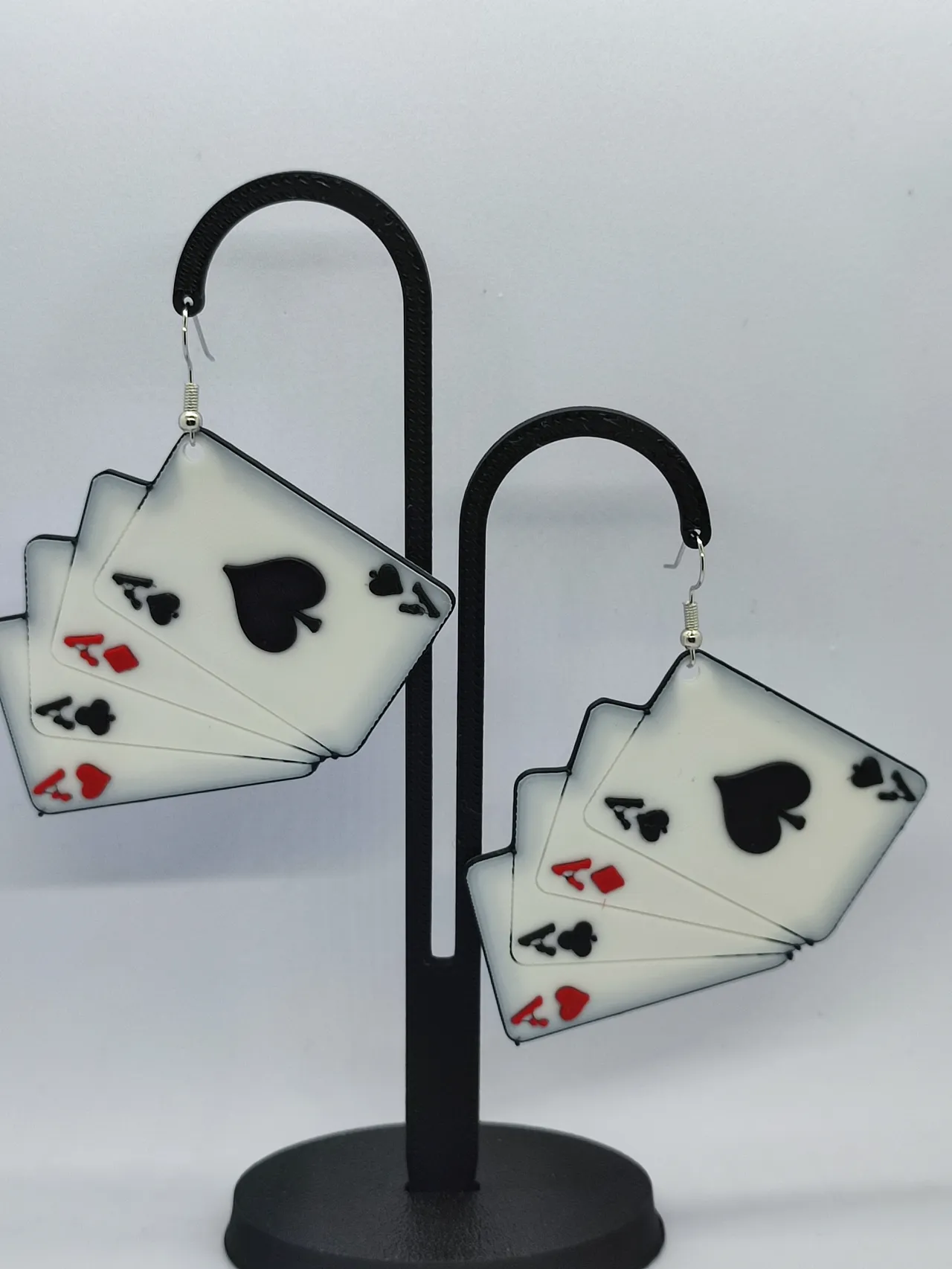 Pendientes baraja Poker view 3