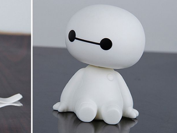 Baymax sitting