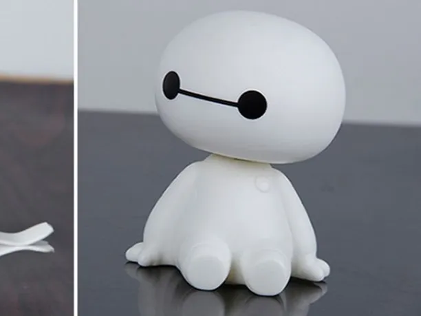 Baymax sitting