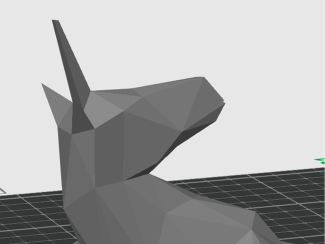 Licorne Low Poly – Élégance Géométrique à Imprimer