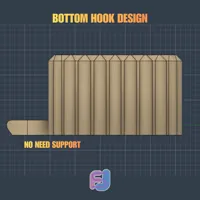 Clicker Base - Bottom Hook (No Support)