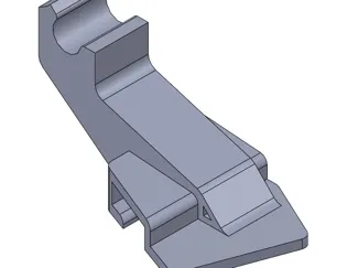 Ford Fiesta MK7 bonnet retaining clip
