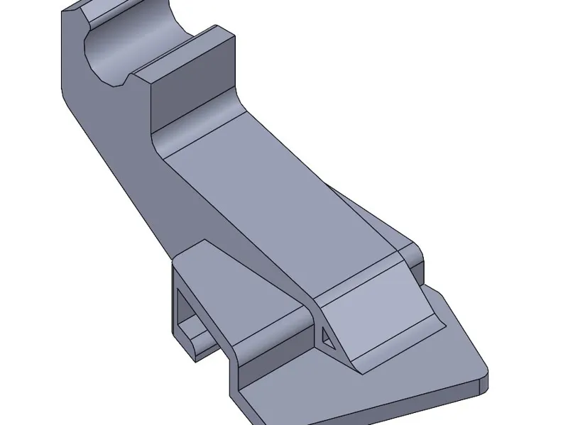 Ford Fiesta MK7 bonnet retaining clip