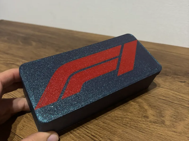 Caja inspirada en la F1