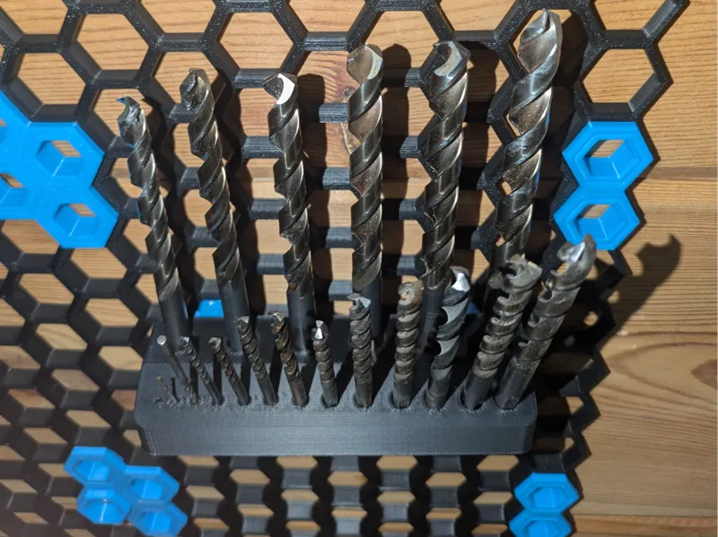 HSW Drill Holder 1mm to 10mm in 0.5mm steps