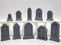 Lot de 10 pierres tombales miniatures — photo 2