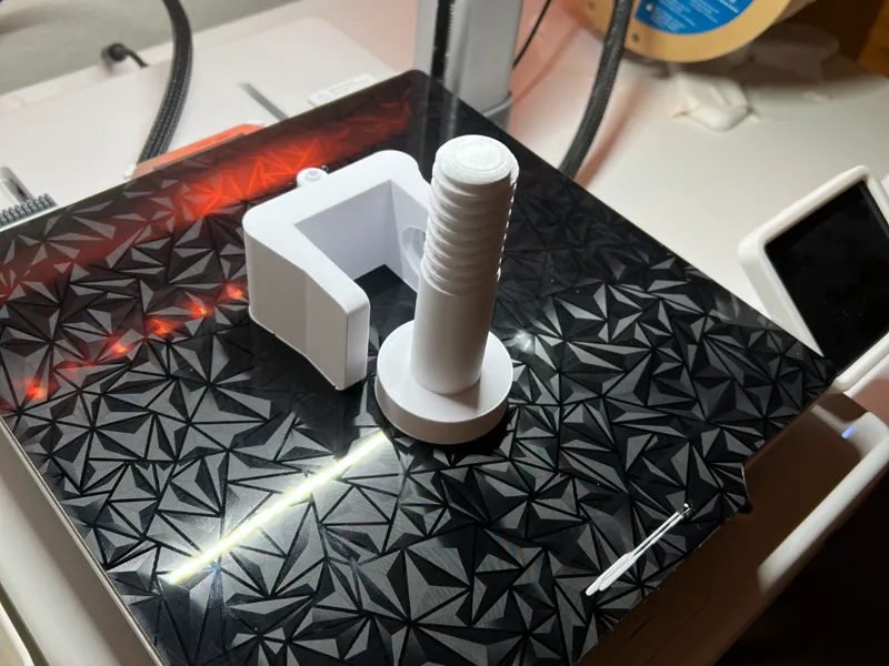 Headphone desk clamp with mic holder