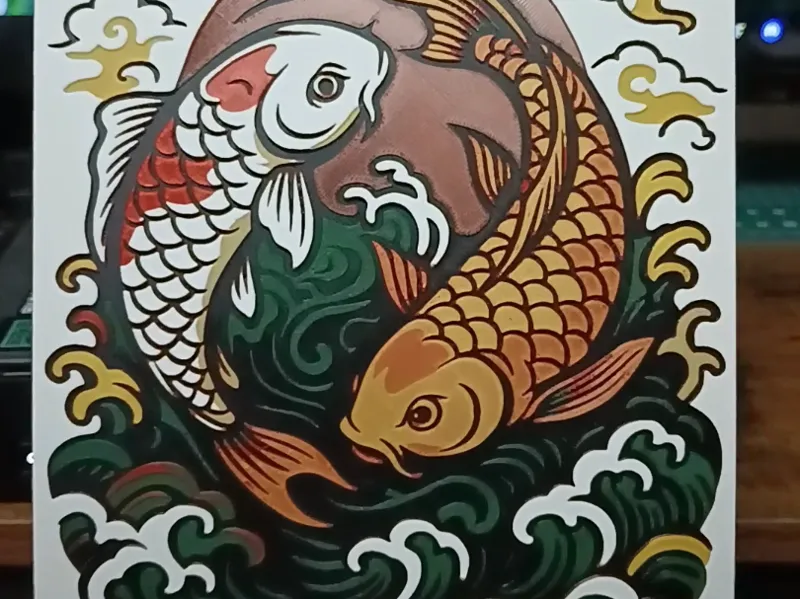 Hueforge - Carpe Koi 001