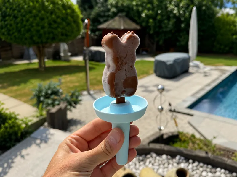 Kids Ice Cream Cone Holder with Drip Guard