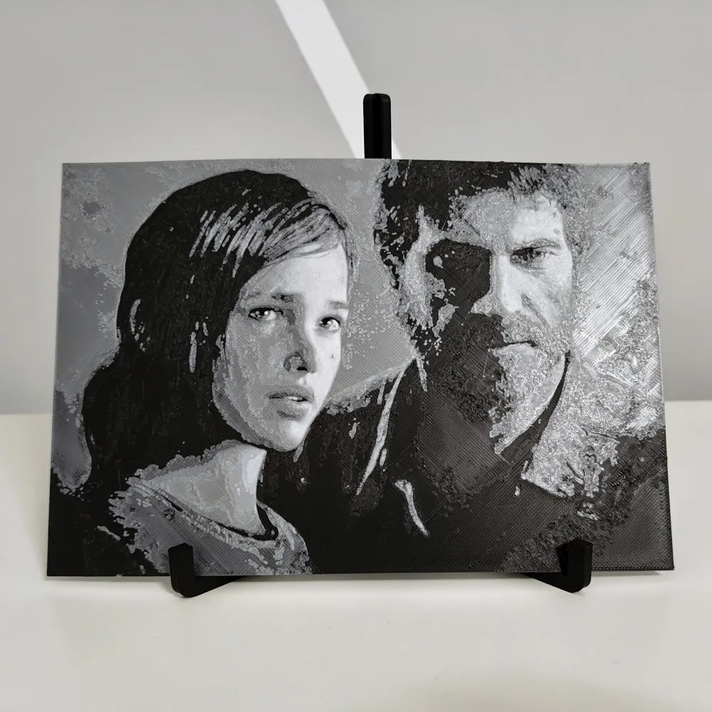 Hueforge The last of us - Joel & Ellie by GianpaoloVenafro MakerWorld ...