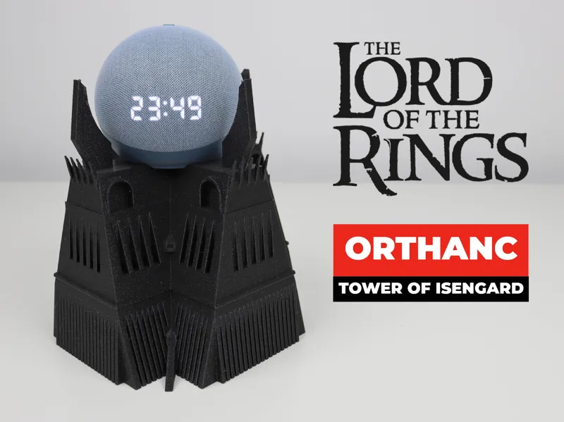 Orthanc, Tower of Isengard for Echo Dot 4th / 5th Gen 