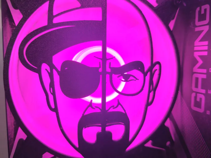 Heisenberg Fan Cover 120mm