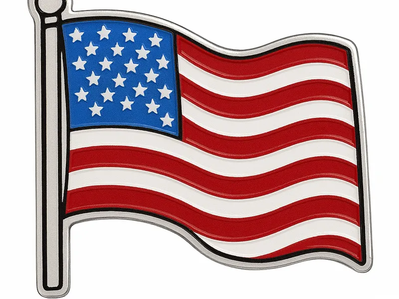American Flag Magnet