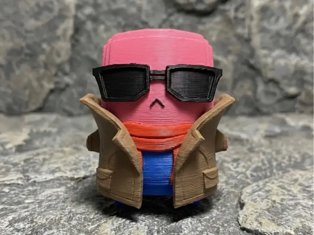 Accesorio para impresora 3D: Jonesy Sprite - Fortnite. Referencia del modelo original.