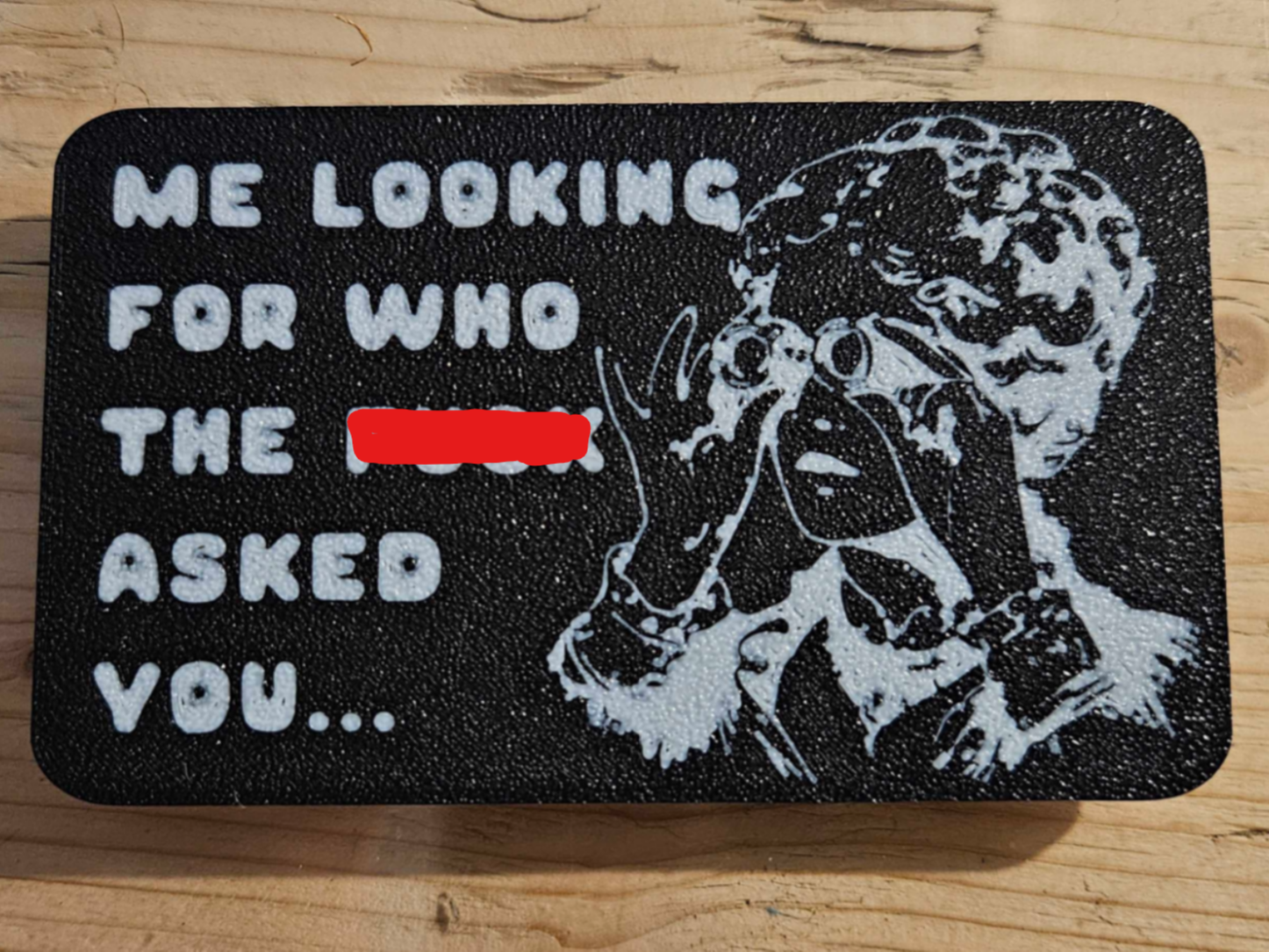 Who asked you sign