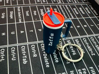 Mini Tumbler Keychain