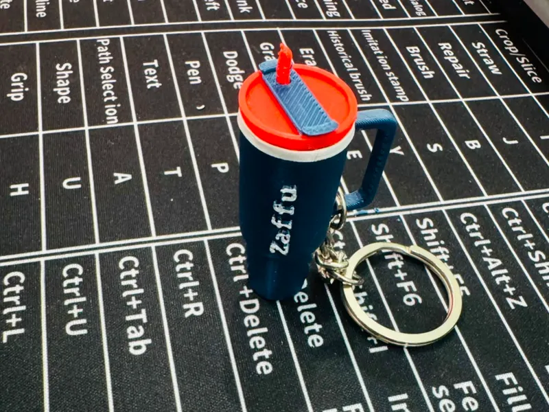 Mini Tumbler Keychain