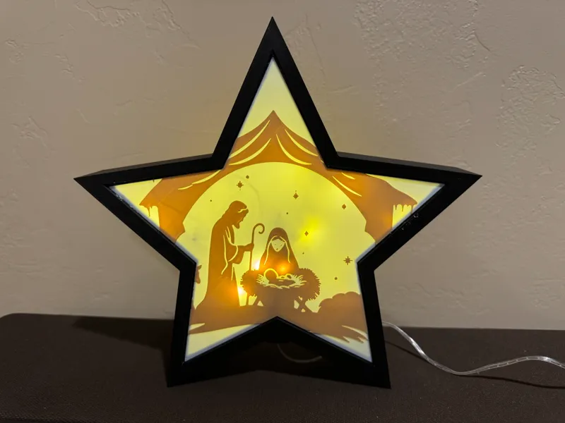 Nativity Tree Topper or Display