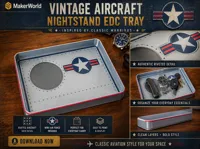 Vintage warbird tray