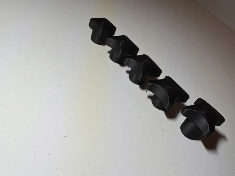 Star Grip Knob with M5 Nut Insert