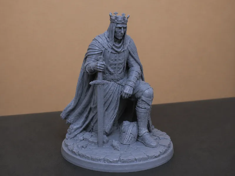 Kneeling King Baldwin IV