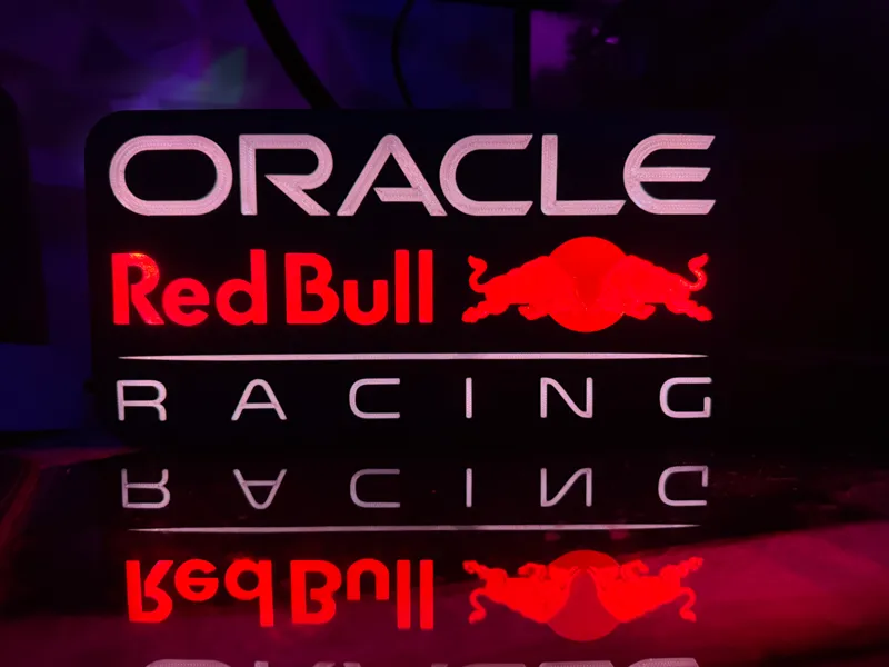 Redbull Oracle Racing Lightbox