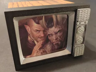 Retro TV MTG Deck Box for Commander EDH