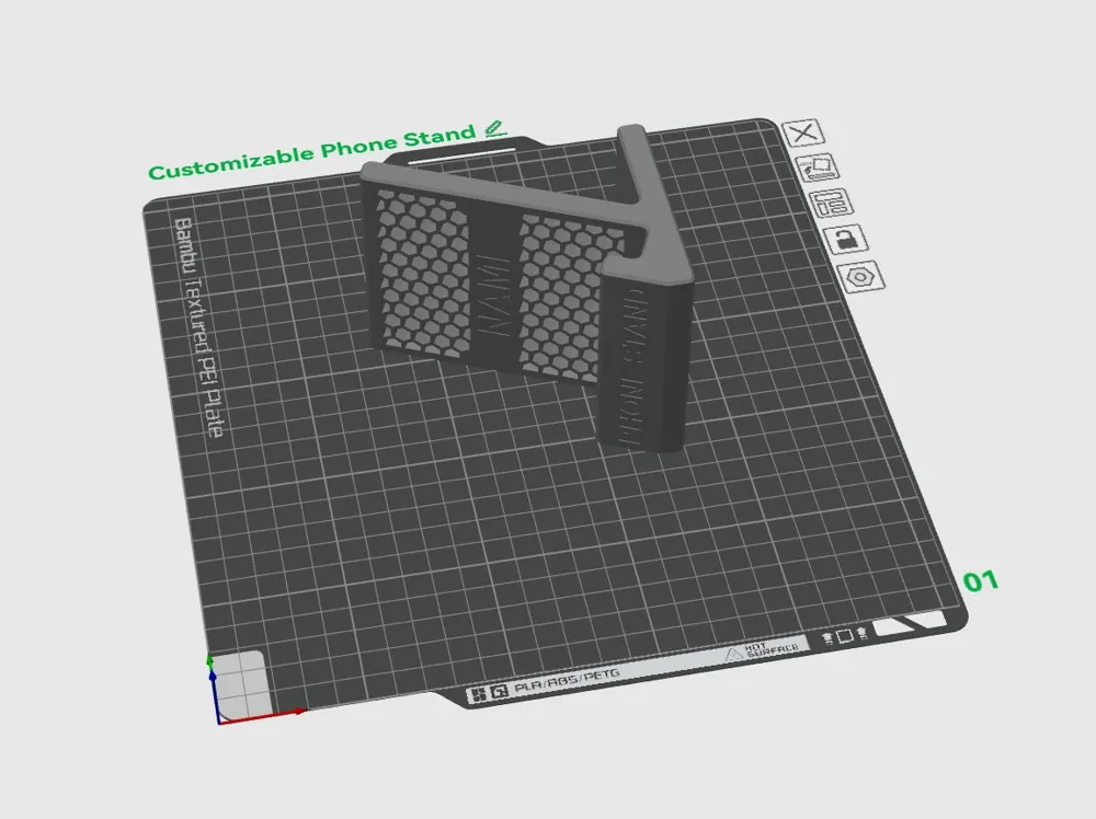 Customizable phone or tablet stand - Free 3D Print Model - MakerWorld