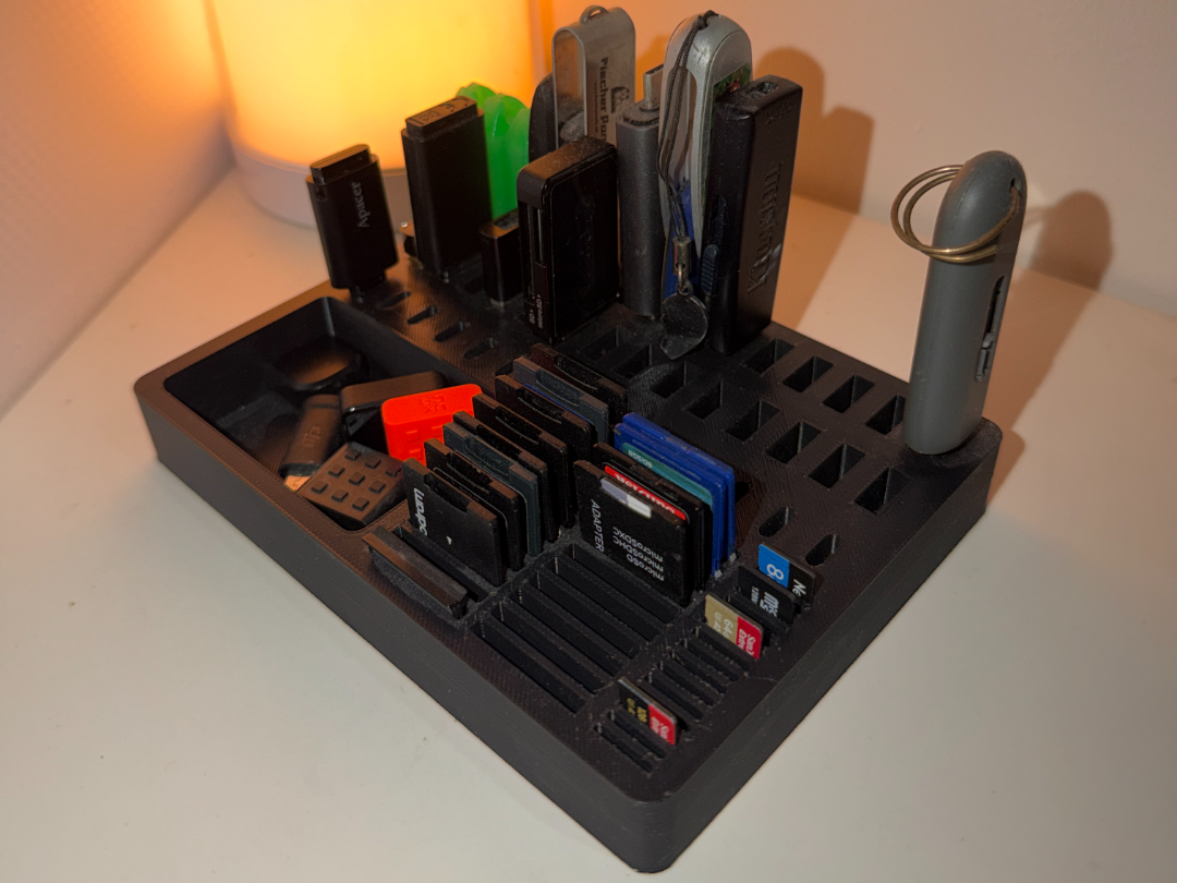 USB SD Card Organizer – USB USB-C SD microSD