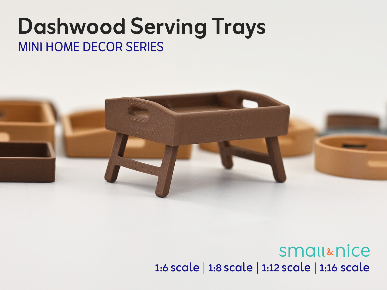 Dashwood Serving Trays - Mini Home Decor