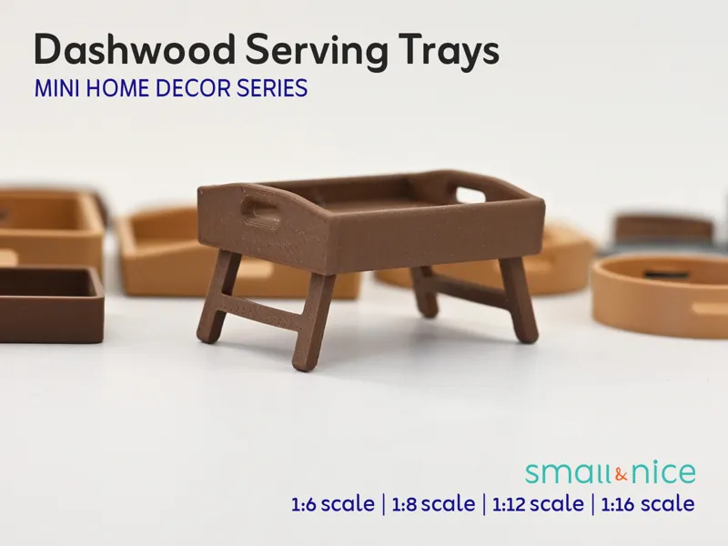 Dashwood Serving Trays - Mini Home Decor