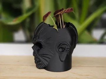 Maceta decorativa: Eddie-inspirierter Planter – Version 1 — vista de referencia 4