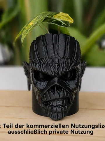 Maceta decorativa: Eddie-inspirierter Planter – Version 1 — vista de referencia 2