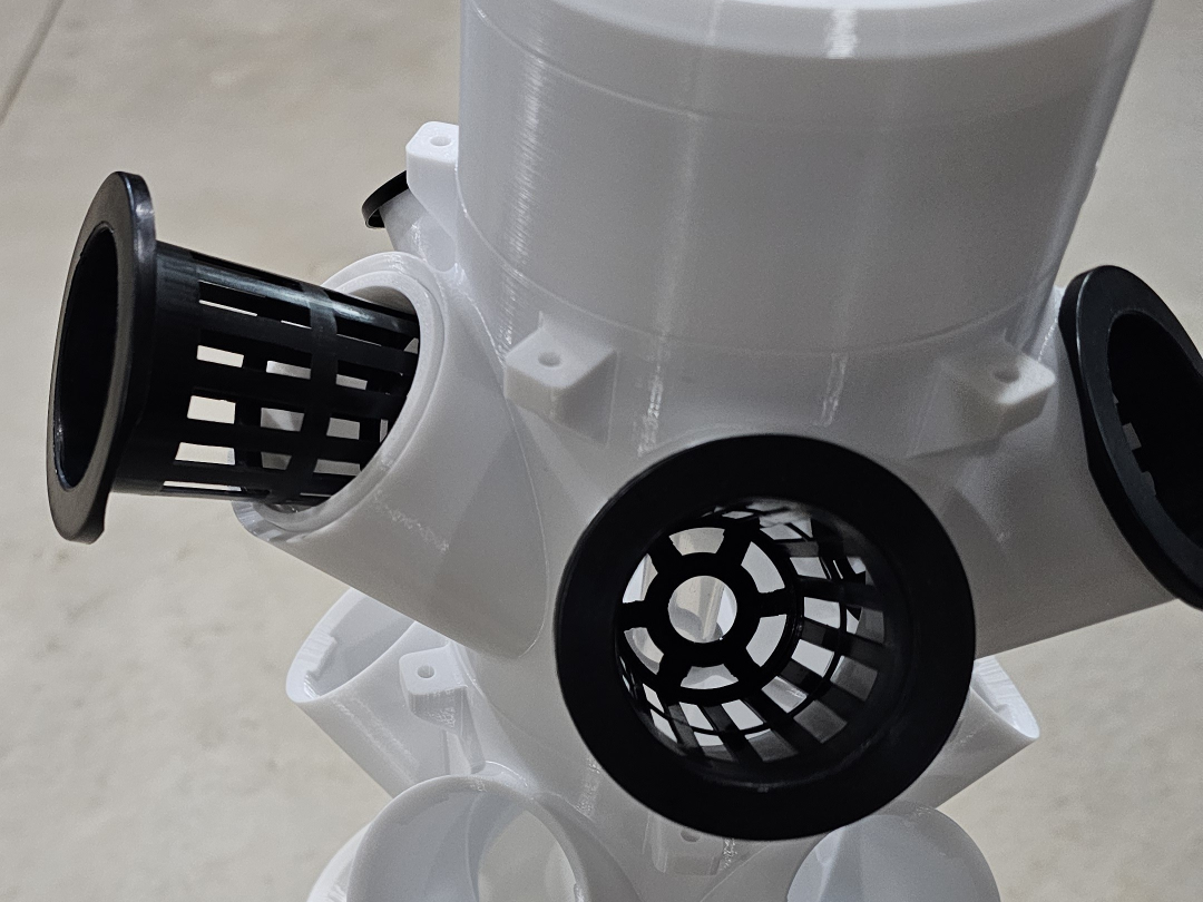 Hydroponic Tower 2" Net Cup Drop-In Adapter