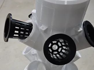 Hydroponic Tower 2" Net Cup Drop-In Adapter