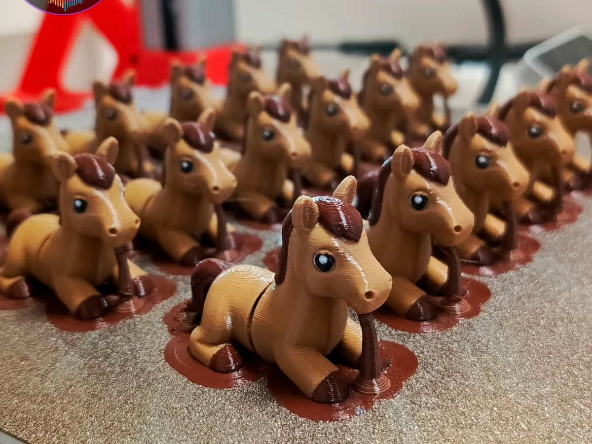 Flexi horse Free 3D Print Model MakerWorld — free download